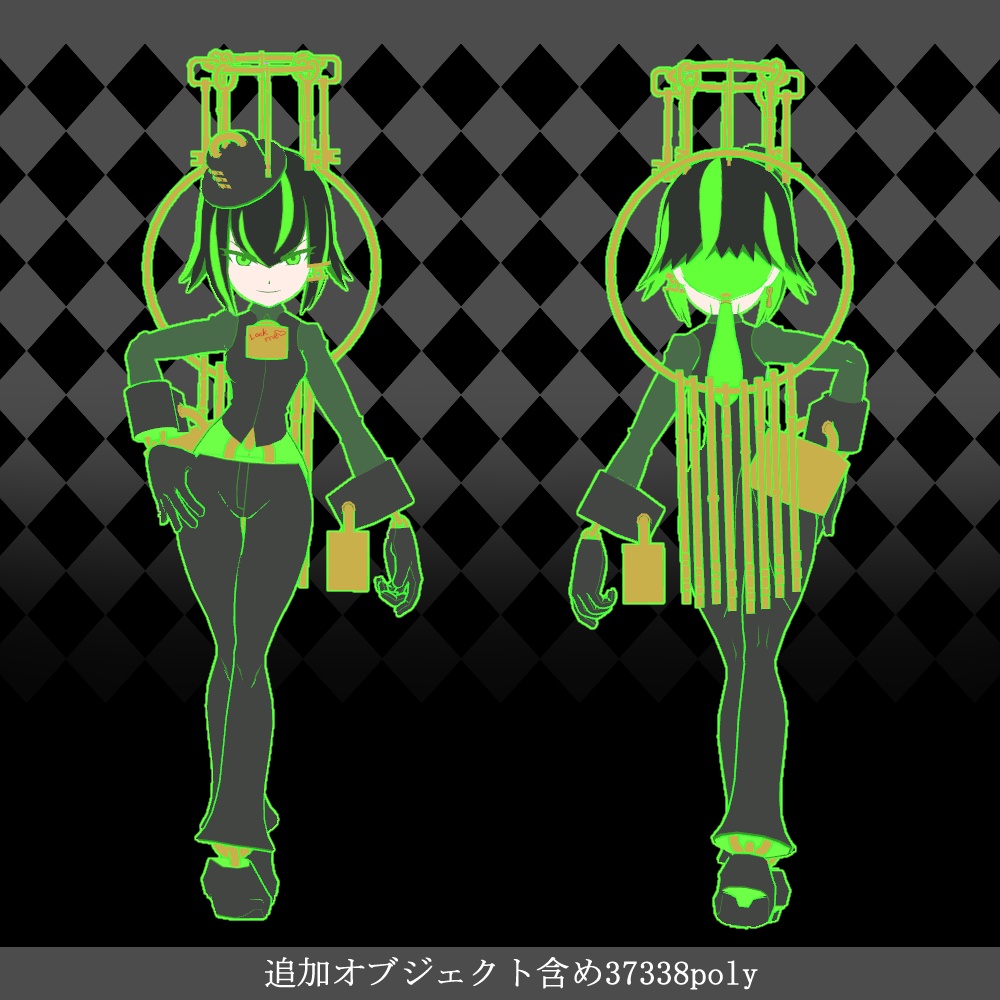 【オリジナル3Dモデル】keymaker