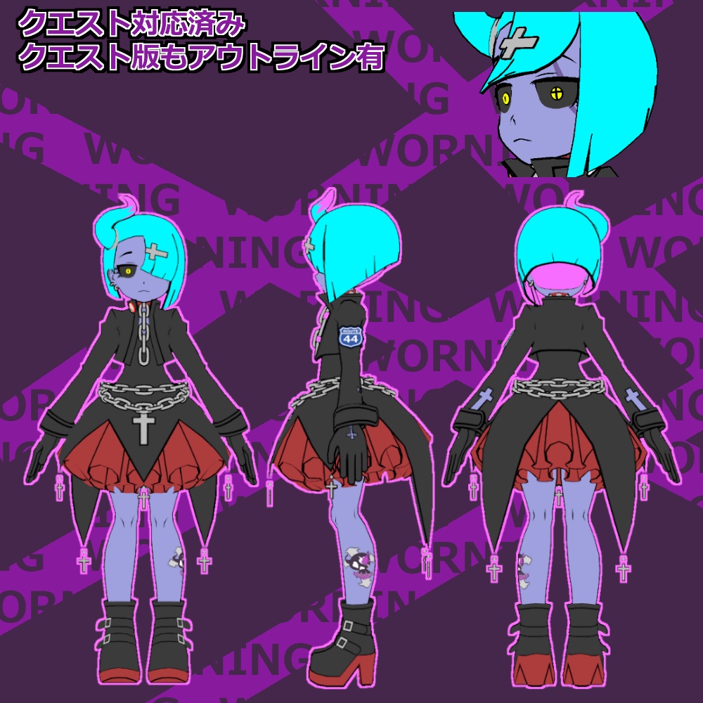 【オリジナル3Dモデル】scarface