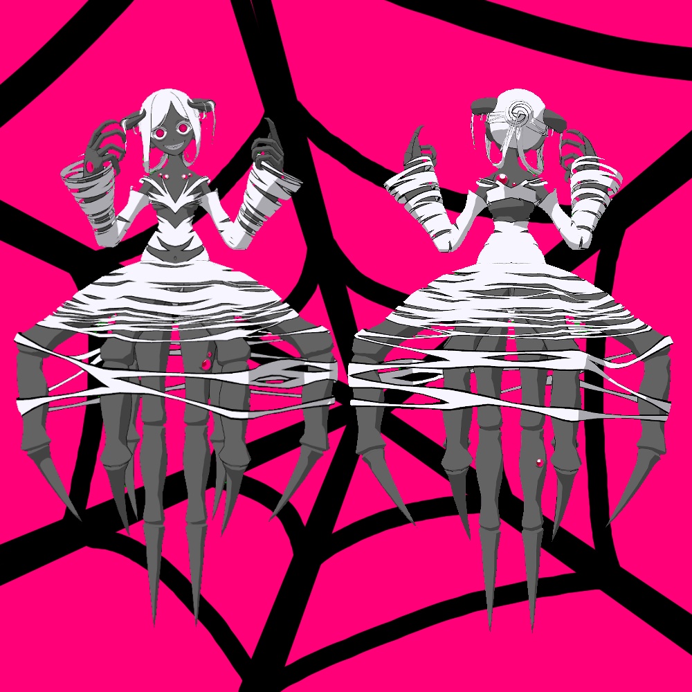 【オリジナル3Dモデル】SilkyBaby