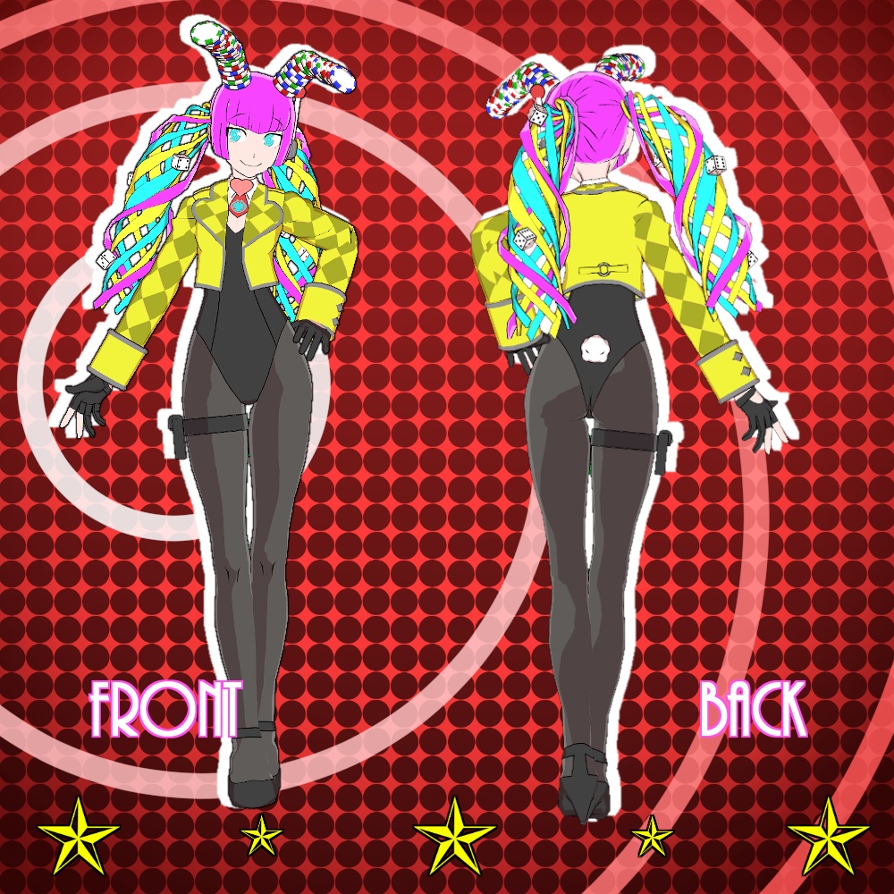 【オリジナル3Dモデル】HateBunny