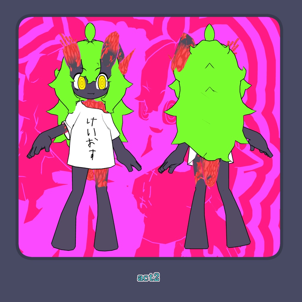 【オリジナル3Dモデル】nyapp