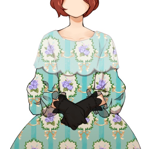 ロマンス花柄 4種8カラー