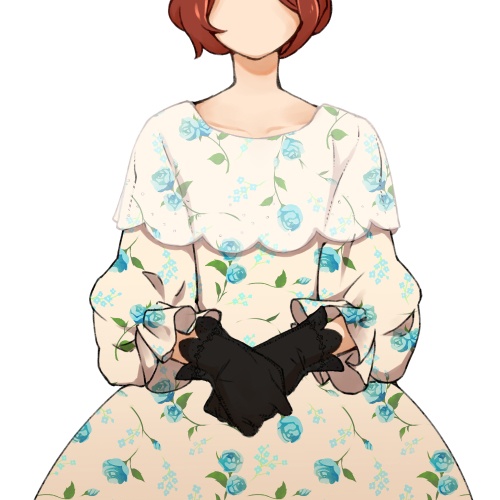 ロマンス花柄 4種8カラー