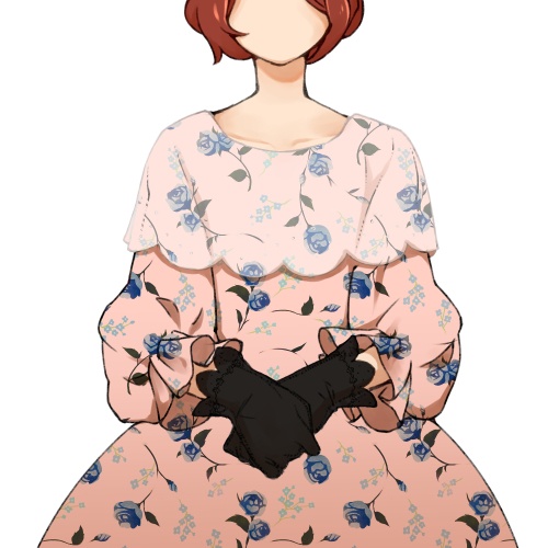 ロマンス花柄 4種8カラー