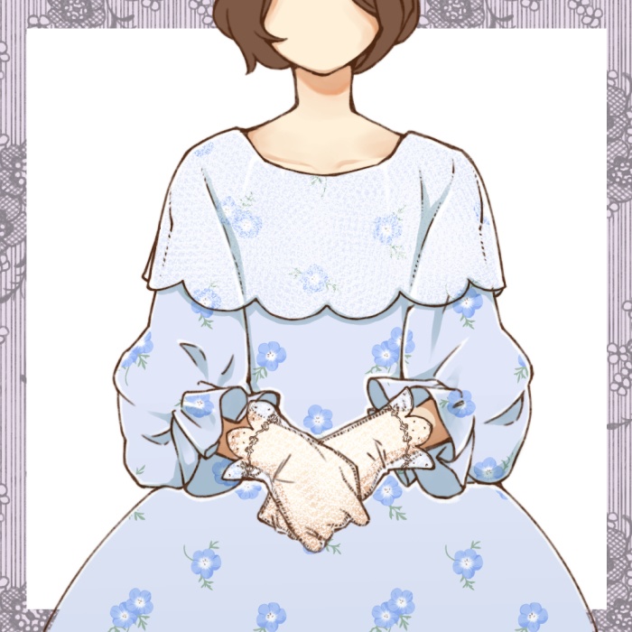 ロマンス花柄2 5種10カラー