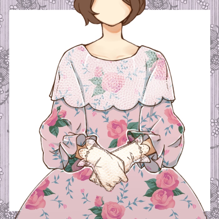 ロマンス花柄2 5種10カラー