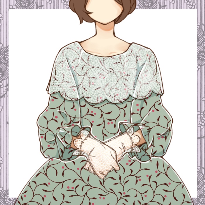 ロマンス花柄2 5種10カラー