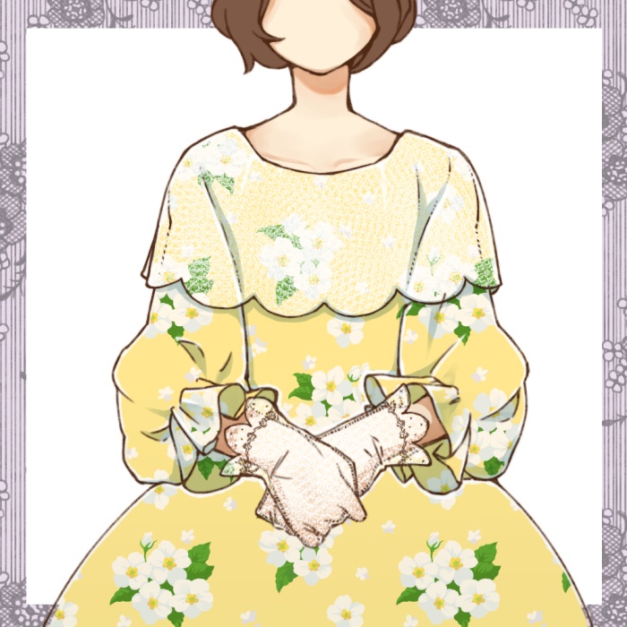 ロマンス花柄2 5種10カラー