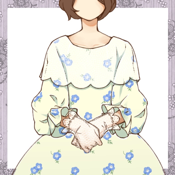 ロマンス花柄2 5種10カラー