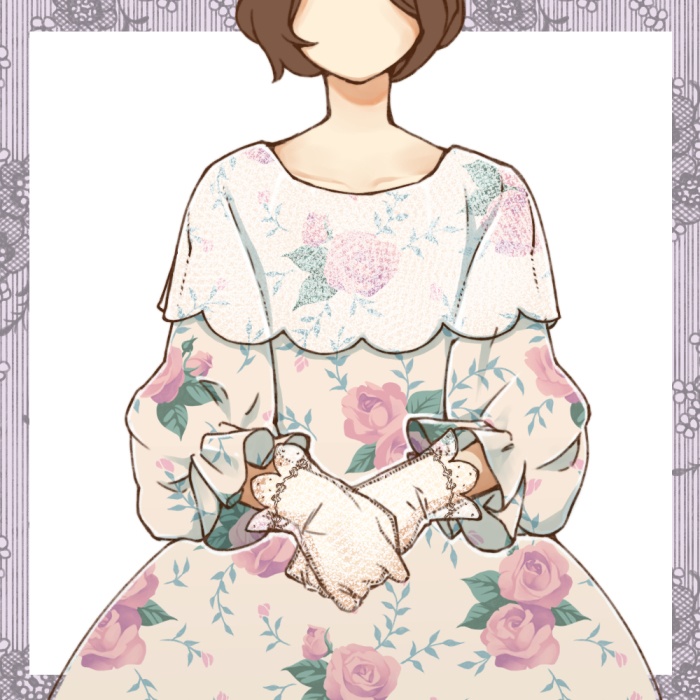 ロマンス花柄2 5種10カラー