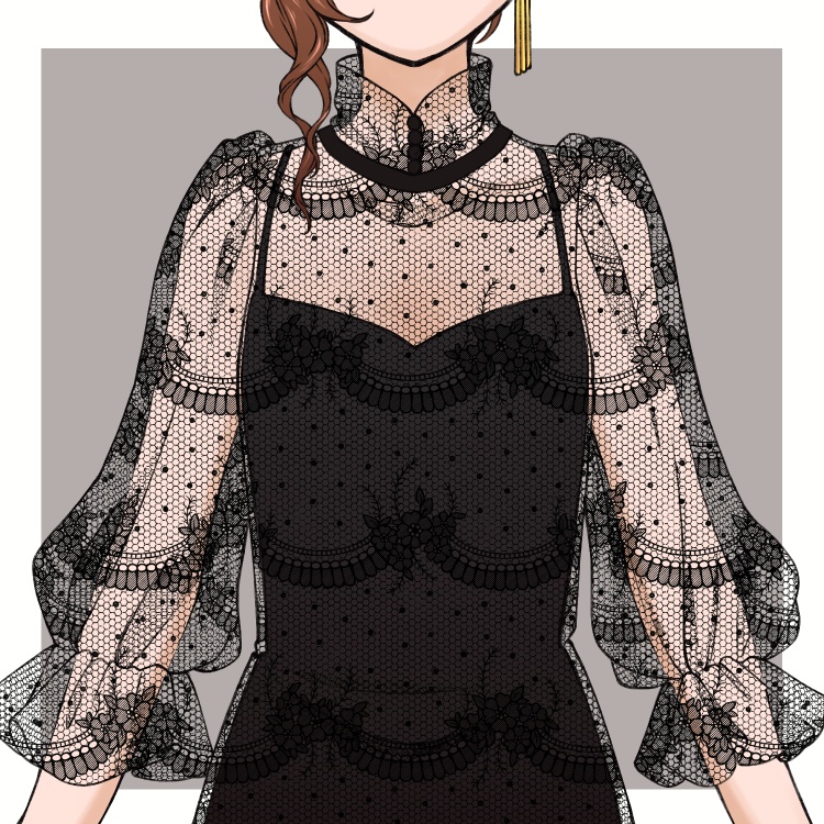 チュールレース集2(6種)