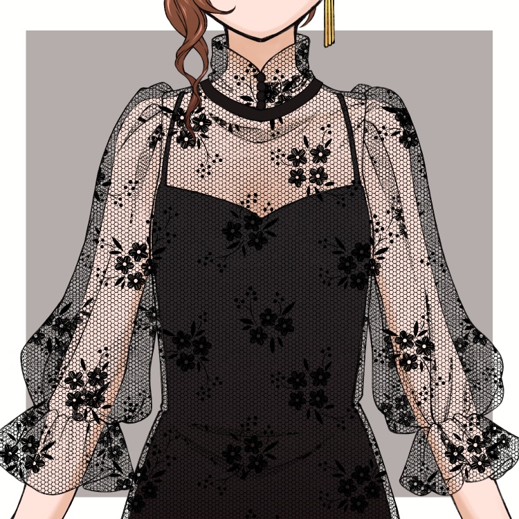 チュールレース集2(6種)