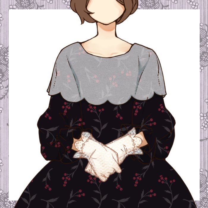 ロマンス花柄3 4種8カラー