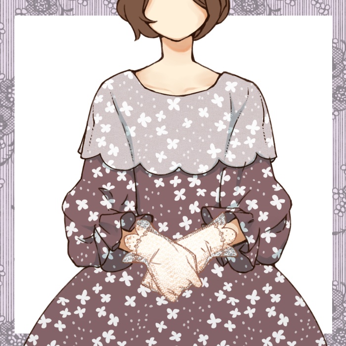 ロマンス花柄3 4種8カラー