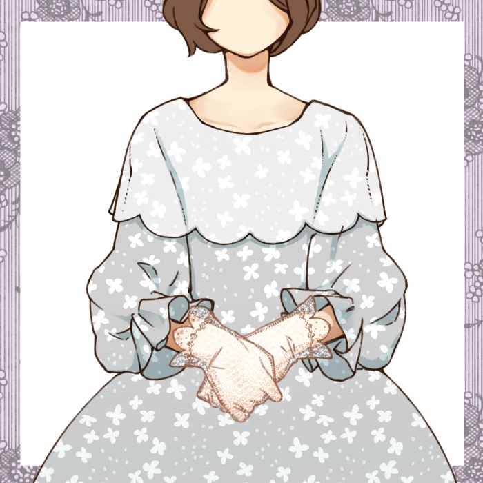 ロマンス花柄3 4種8カラー