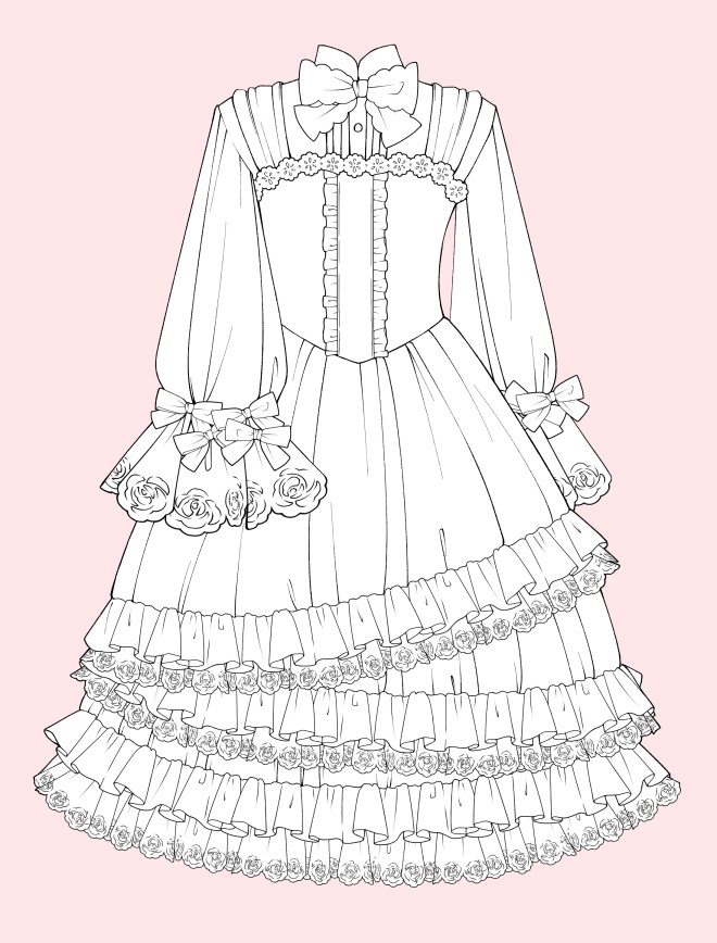 リボン&フリルブラシセット16種 その4