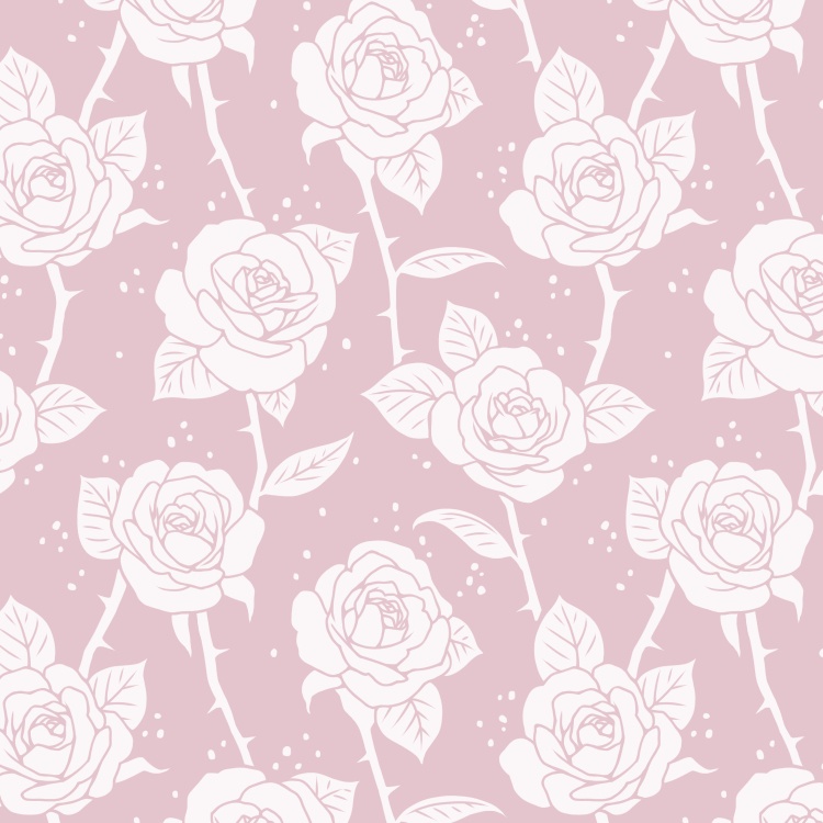 ロマンス花柄4 5種10カラー