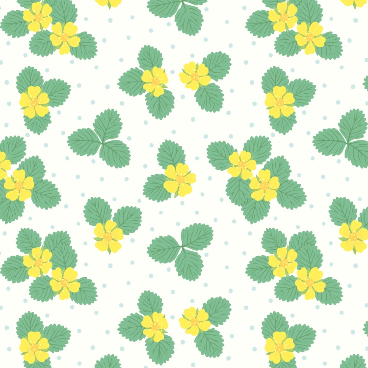 ロマンス花柄4 5種10カラー