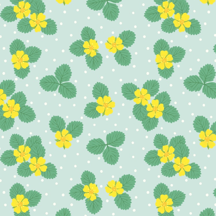 ロマンス花柄4 5種10カラー