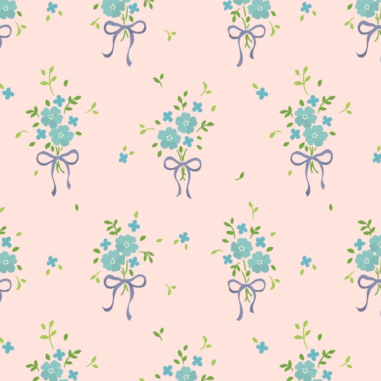 ロマンス花柄4 5種10カラー