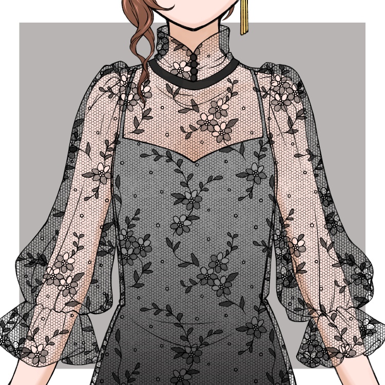 チュールレース集4(6種)