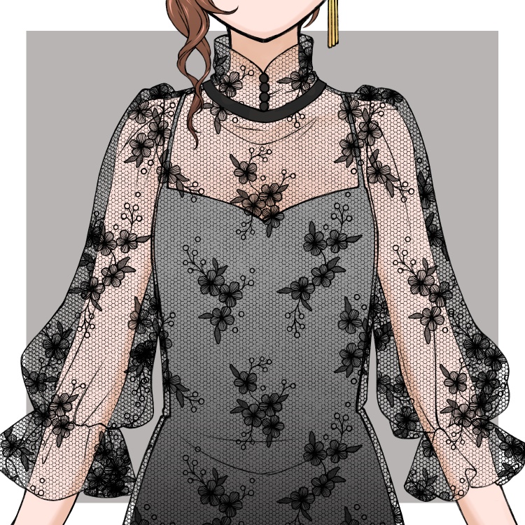 チュールレース集4(6種)