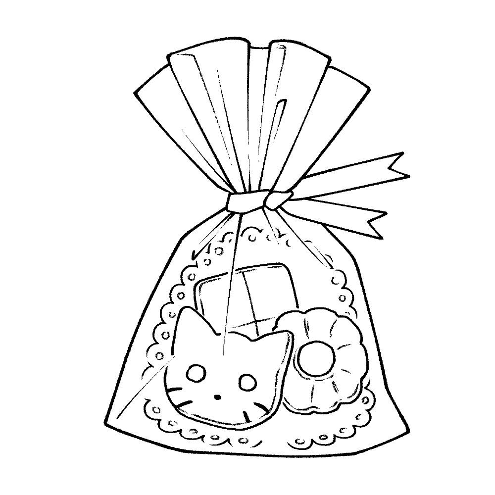 プレゼントのフリー素材 カジュアルめ