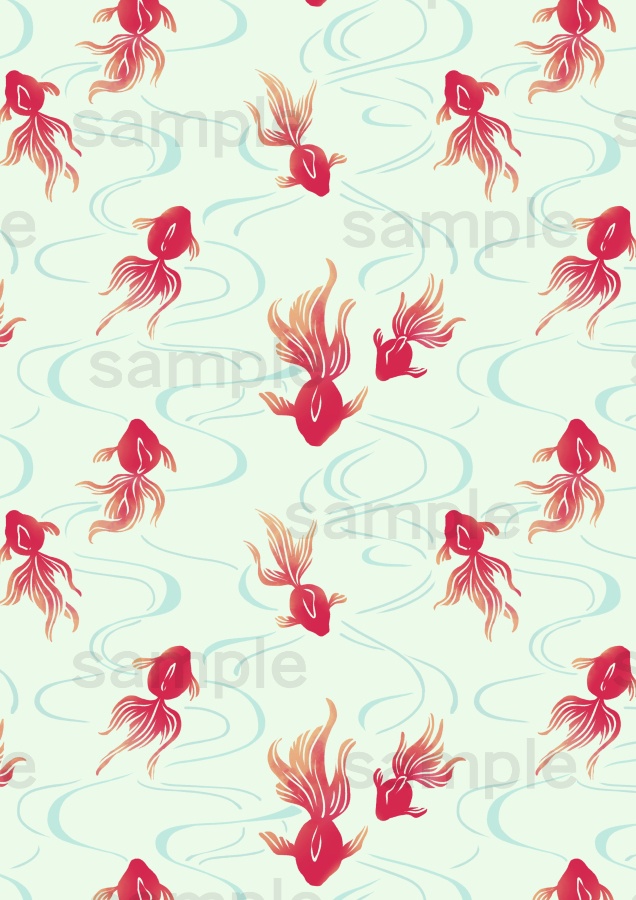 浴衣の柄カラー版16種