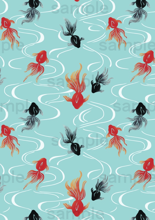 浴衣の柄カラー版16種