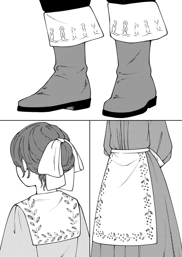 不規則な刺繍ブラシ20種