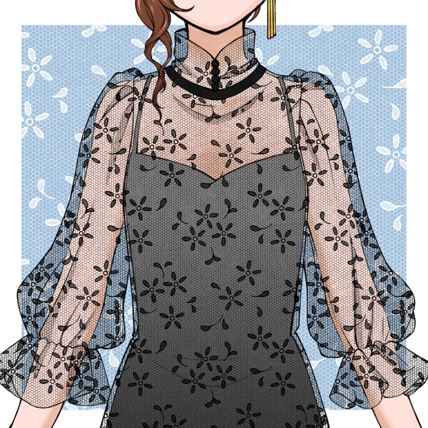 チュールレース集7(6種)