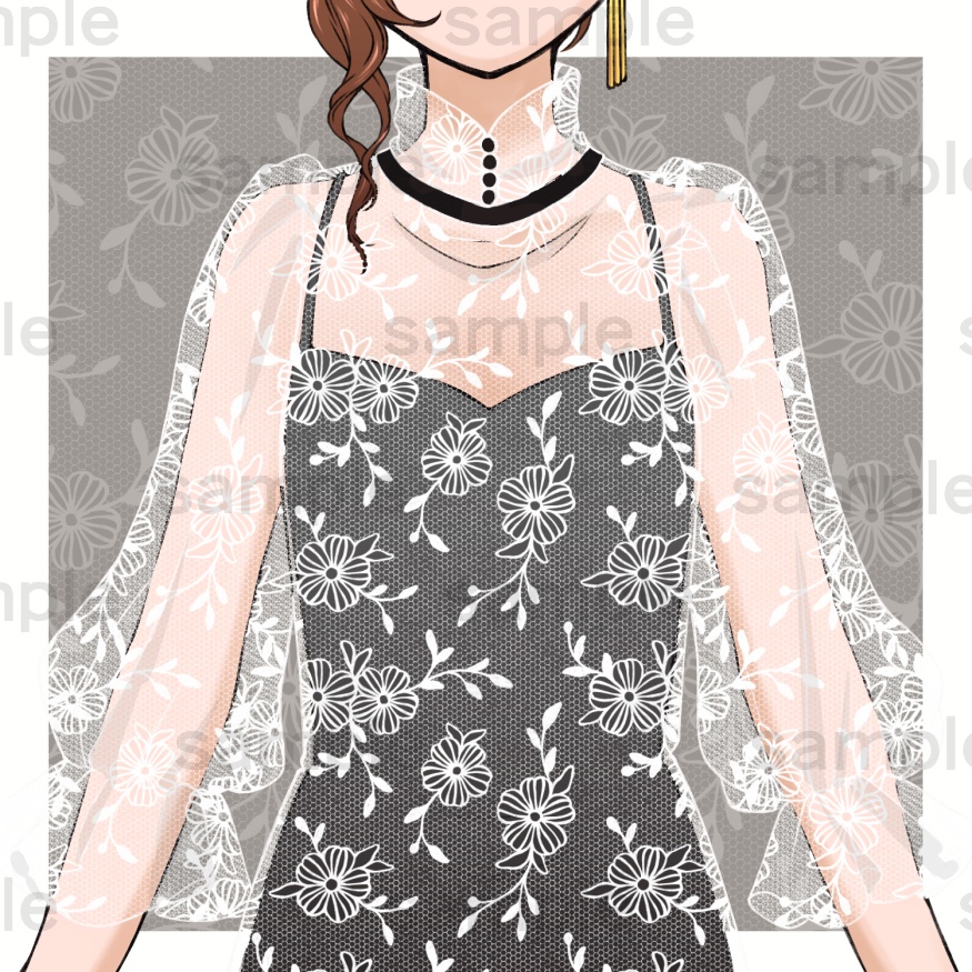 チュールレース集8(6種)