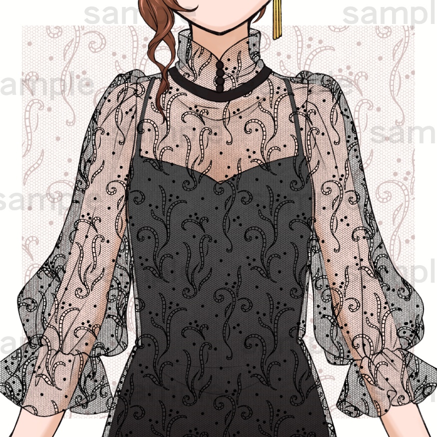 チュールレース集8(6種)