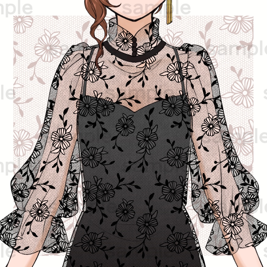 チュールレース集8(6種)