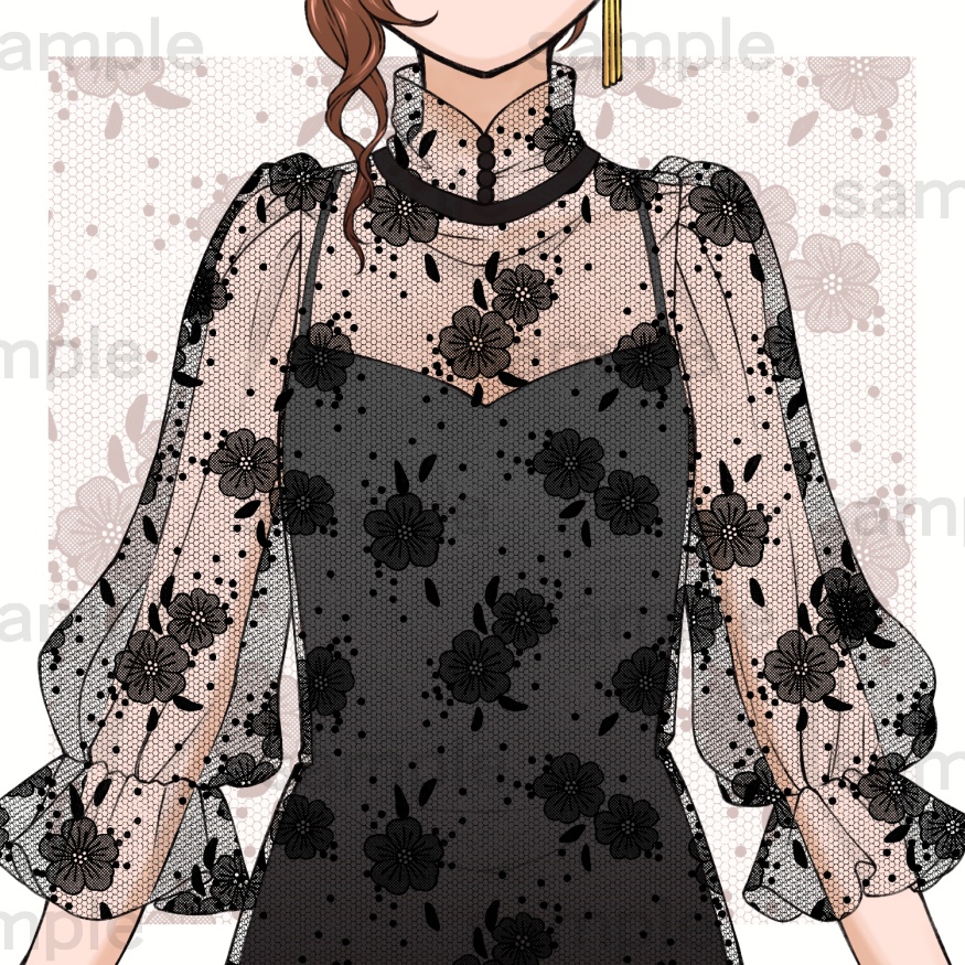 チュールレース集8(6種)