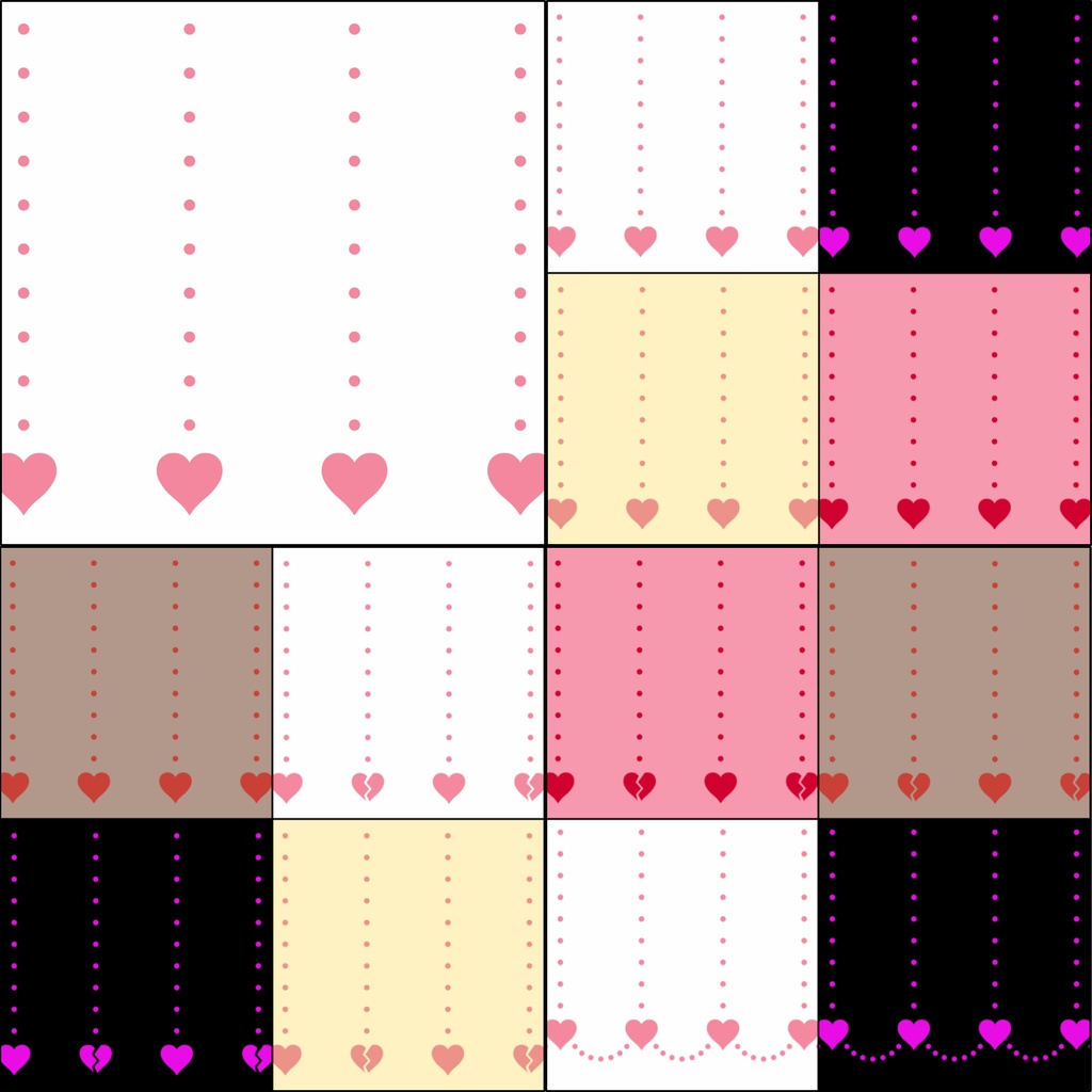 シームレスパターン112枚