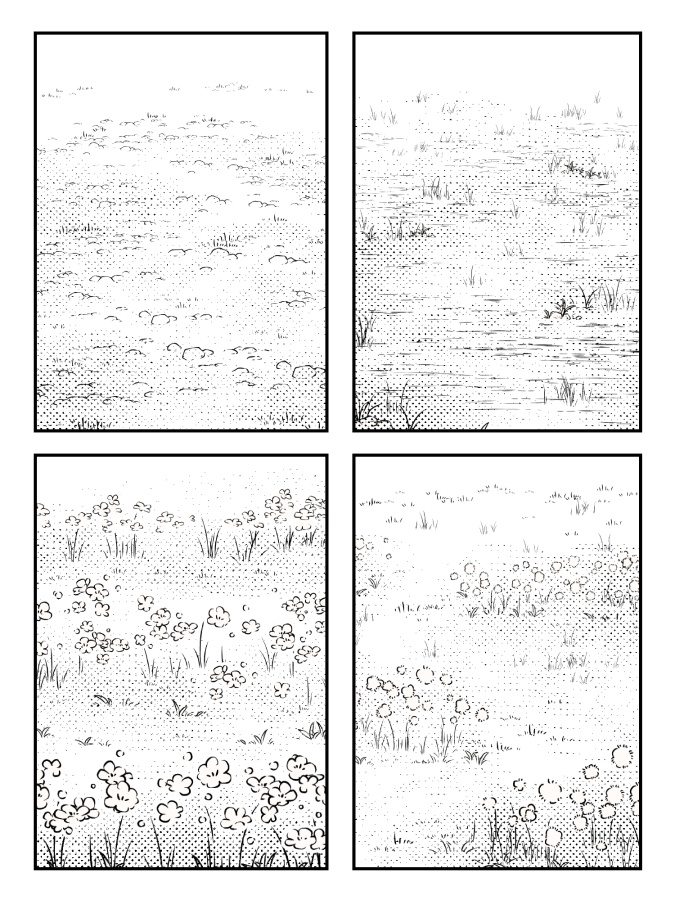 不規則な地面ブラシ 10種