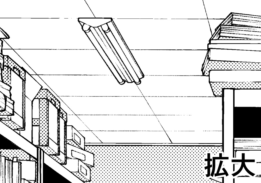 散らかった物置の背景2枚