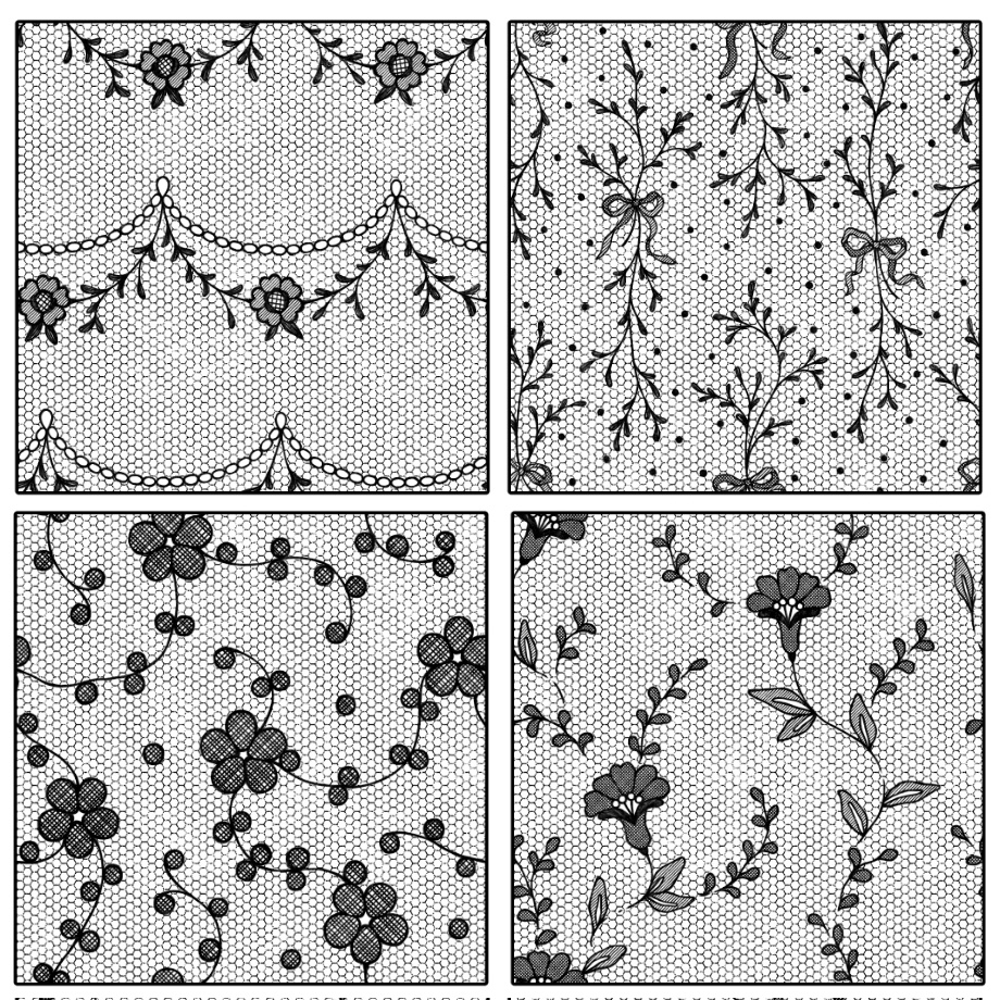 チュールレース集 36種