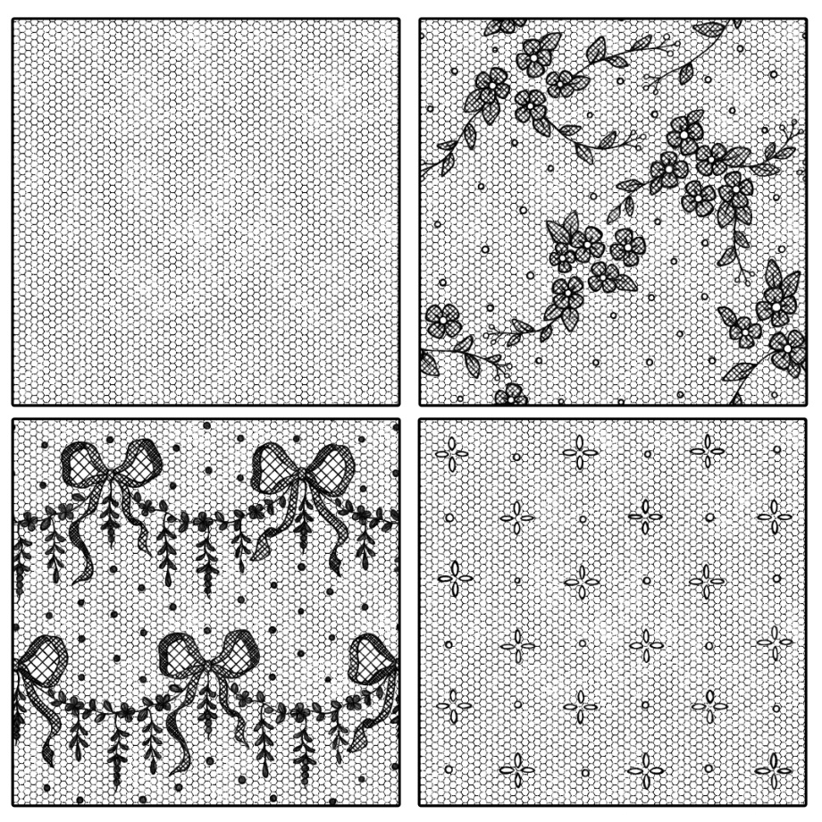 チュールレース集 36種