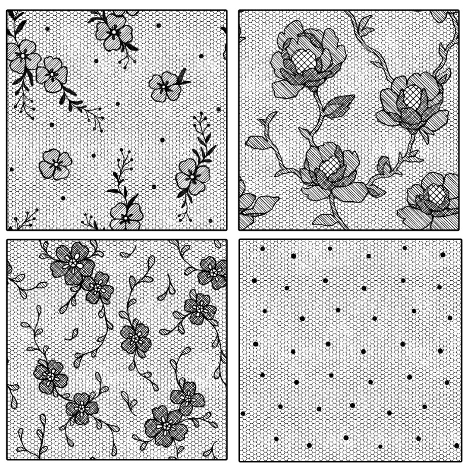 チュールレース集 36種