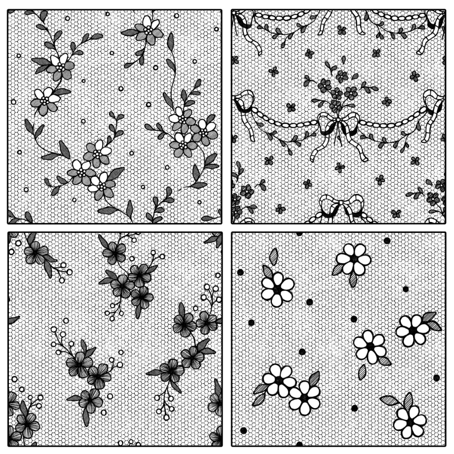 チュールレース集 36種