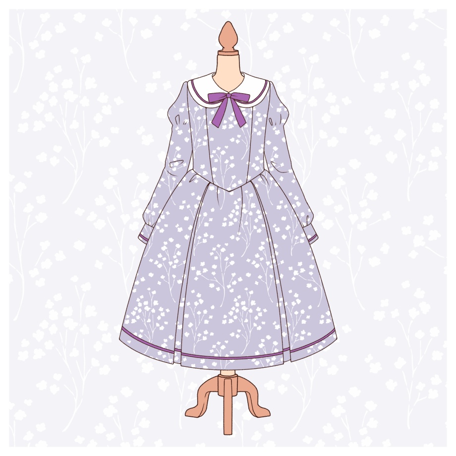 花のシンプルパターン16枚