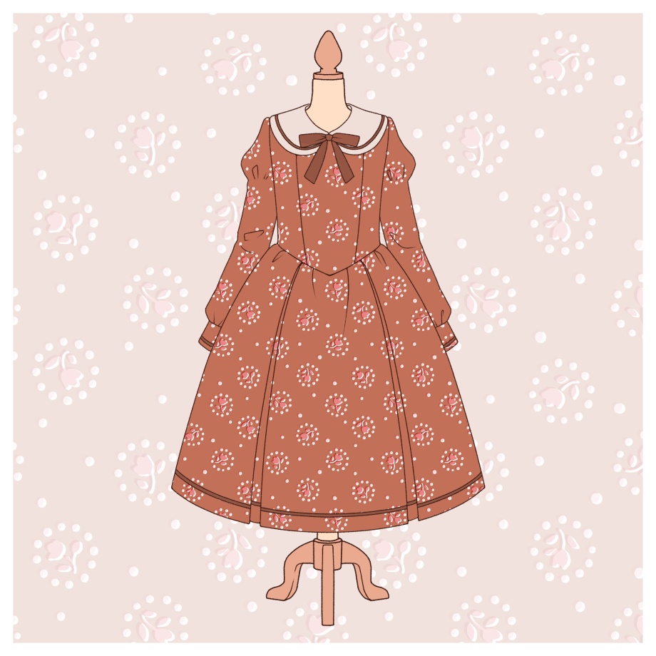 花のシンプルパターン16枚