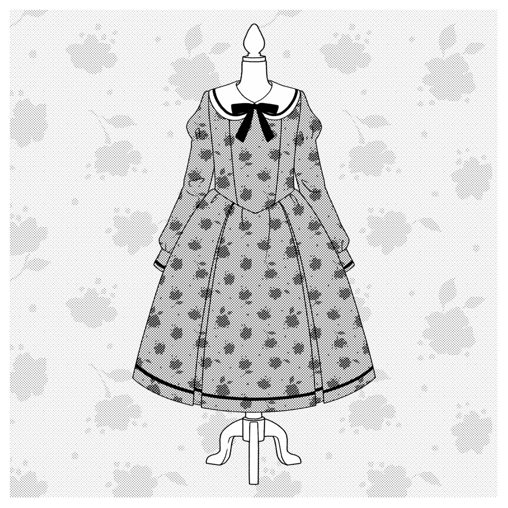 花のシンプルパターン16枚