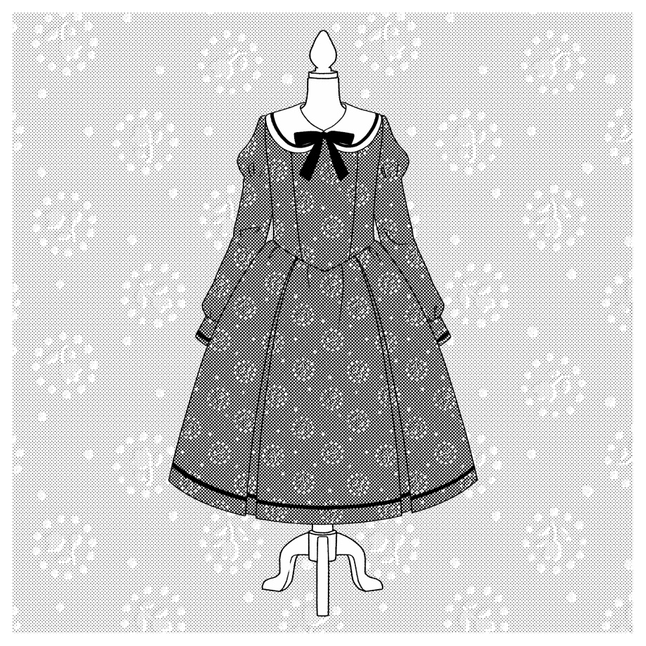 花のシンプルパターン16枚