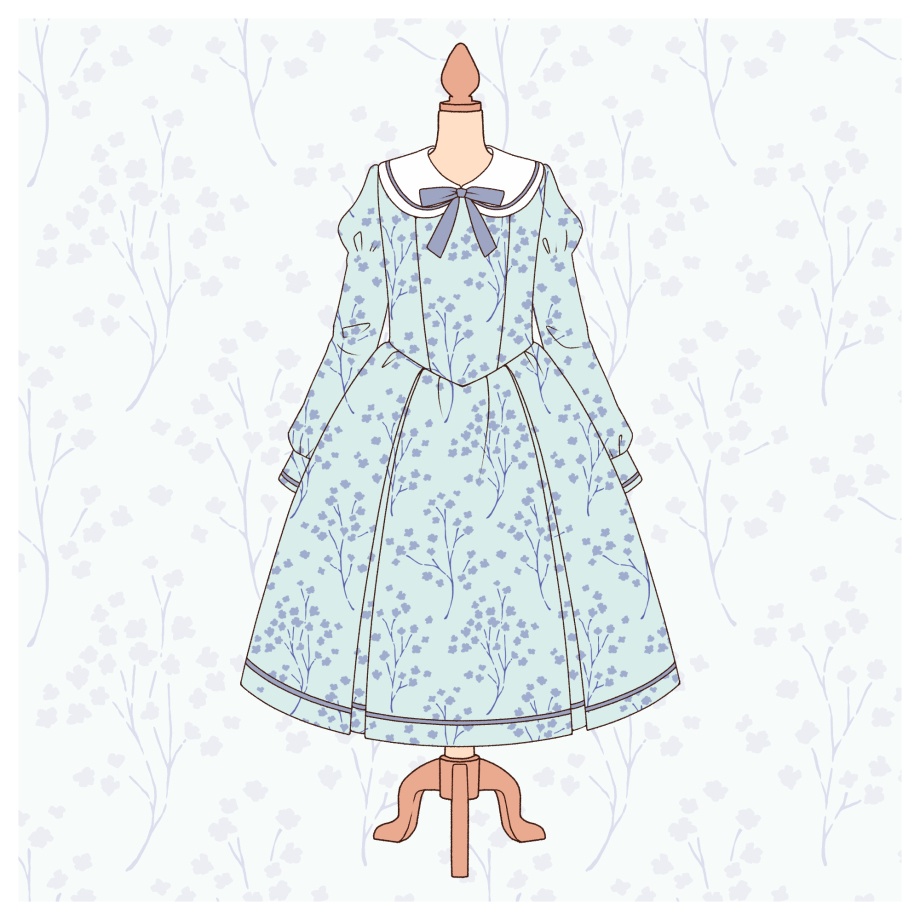 花のシンプルパターン16枚