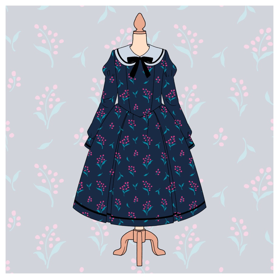 花のシンプルパターン16枚