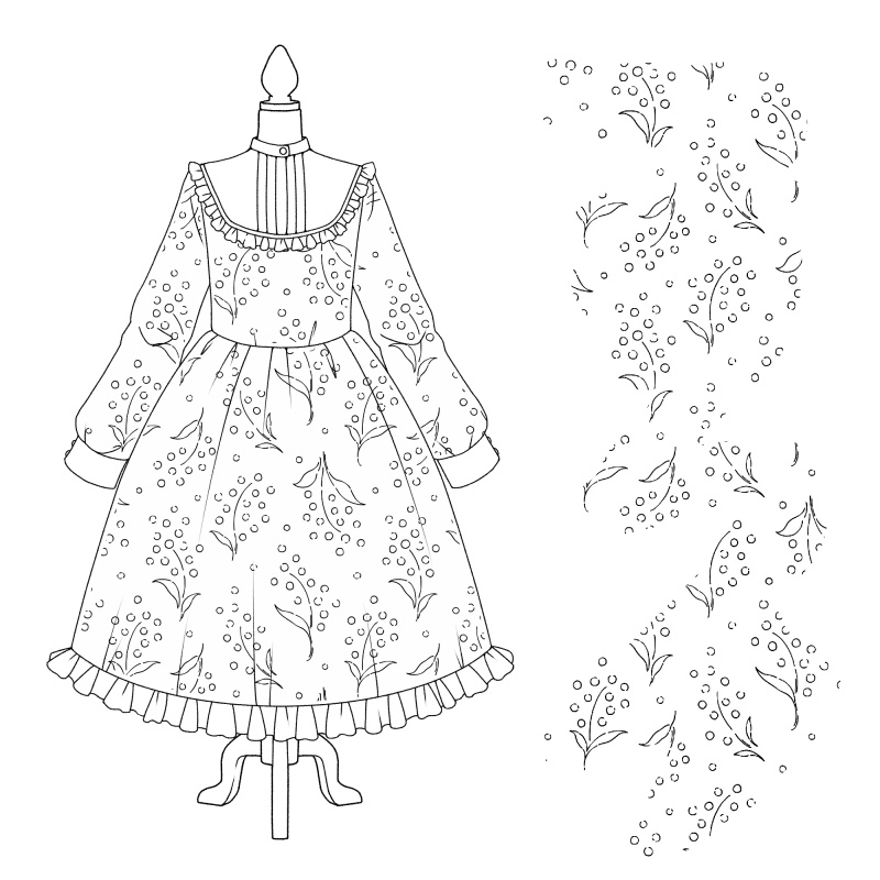 ラフな模様ブラシ 24種