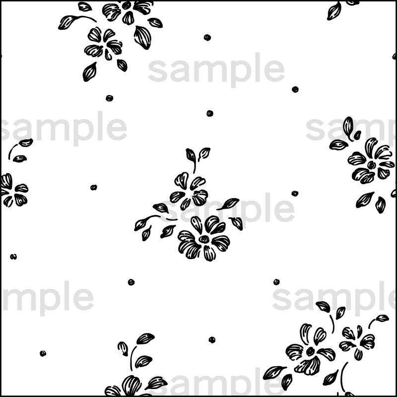 ラフな模様ブラシ 24種